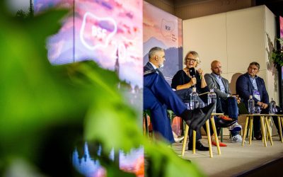 Jana Apih na panelu na Blejskem strateškem forumu 2025